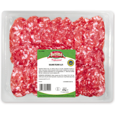 8007660852002 Saucisson Felino IGP tranché 250g BERETTA