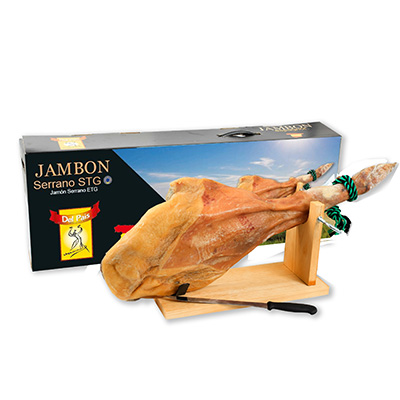 3660071004474_Coffret jambon Serrano STG 12 mois DEL PAIS