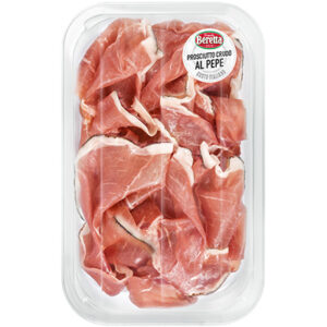 8007660623466 jambon cru au poivre tranché 80G APERITIVO DOLCE BERETTA