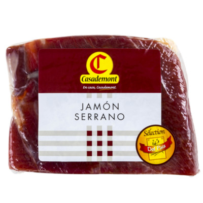 3660071095601 Jambon Serrano STG 9 mois demi bloc 4D 2,30Kg environ CASADEMONT